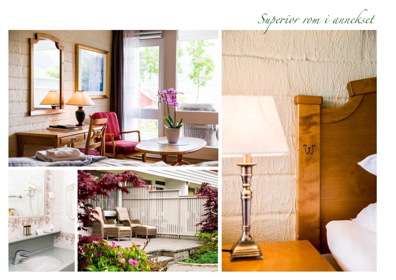 Walaker Hotel Solvorn Esterno foto