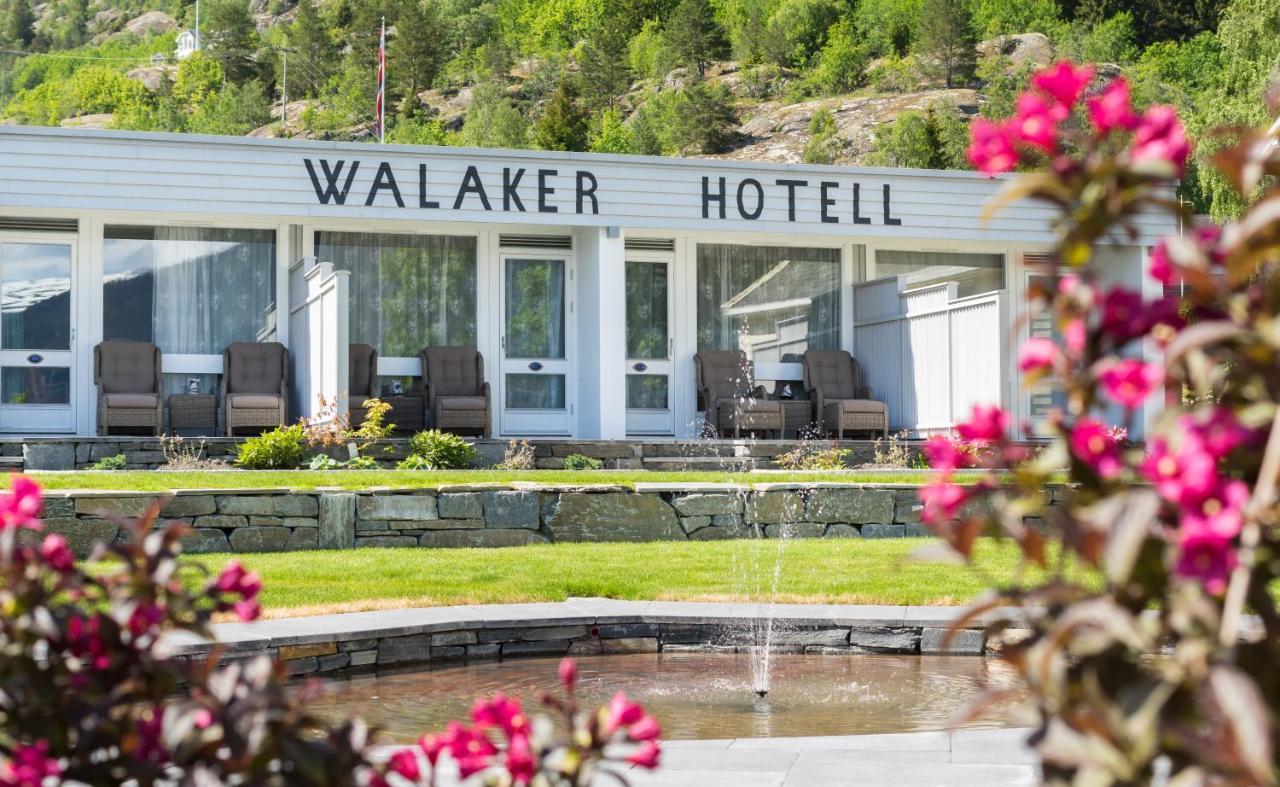 Walaker Hotel Solvorn Esterno foto