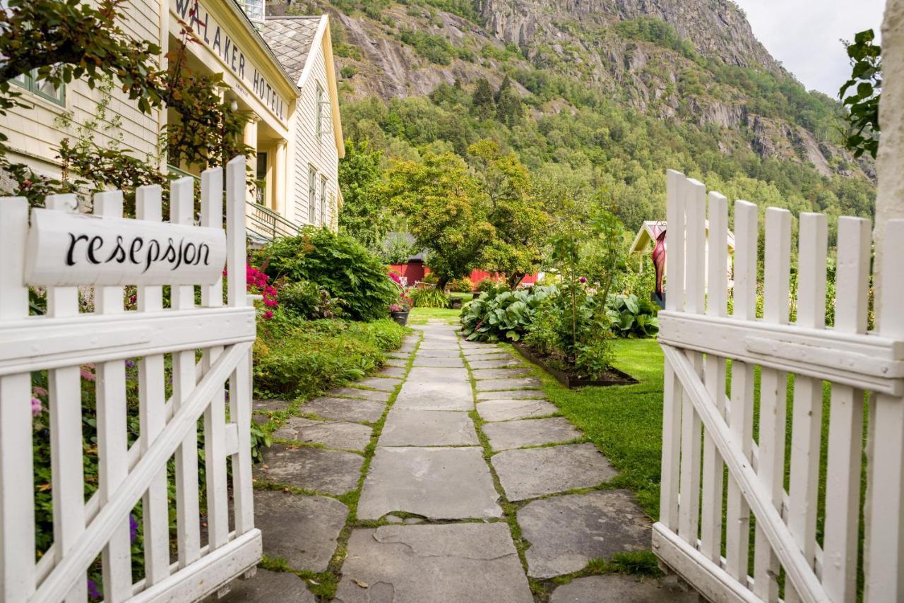 Walaker Hotel Solvorn Esterno foto